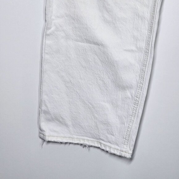 J.Crew Womens High-Rise Straight Jeans Premium Edition Re-Imagined White Size 31 - Picture 10 of 16